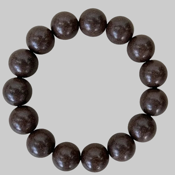 Brown Dragon — Agarwood & Sandalwood Classic Herbal Bracelet | Timeless Aromatherapy Jewelry